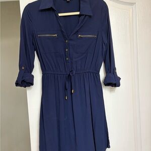Navy Blue Women's Dress